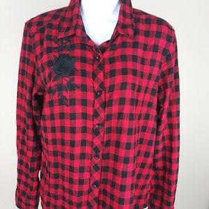 Flannel Botton down  shirt!! 💞🌹